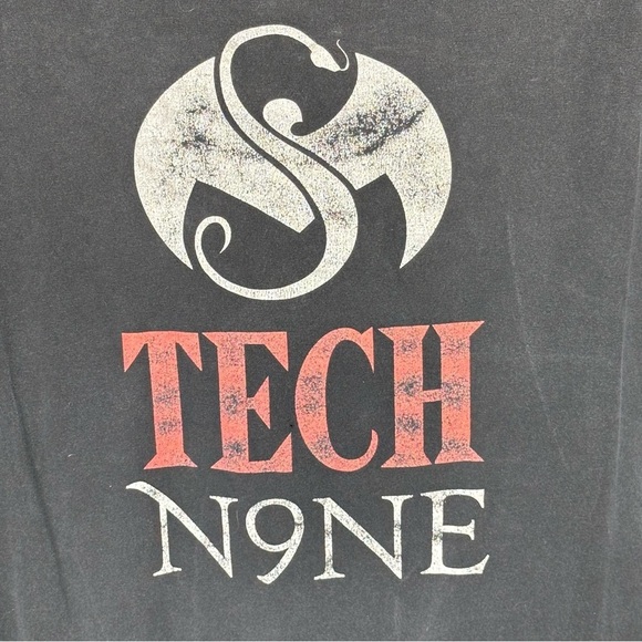 Vintage Tech N9ne Together We Are A Powerful Force T-Shirt Size XL Black… - Picture 5 of 11